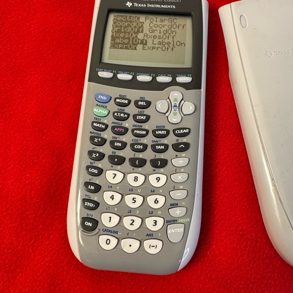 Texas Instruments TI-84 Plus Silver Edition Graphing Calculator /Tested - Picture 5 of 8
